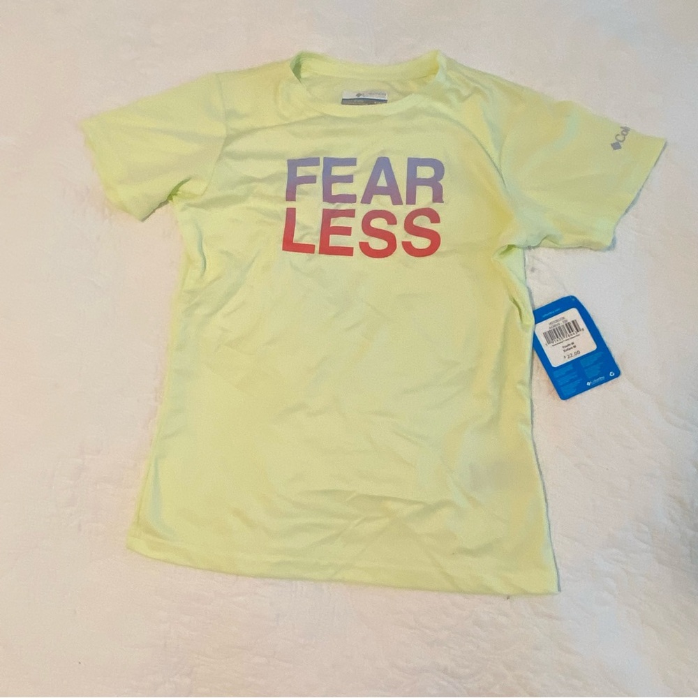 Youth Columbia dry fit type shirt. Medium